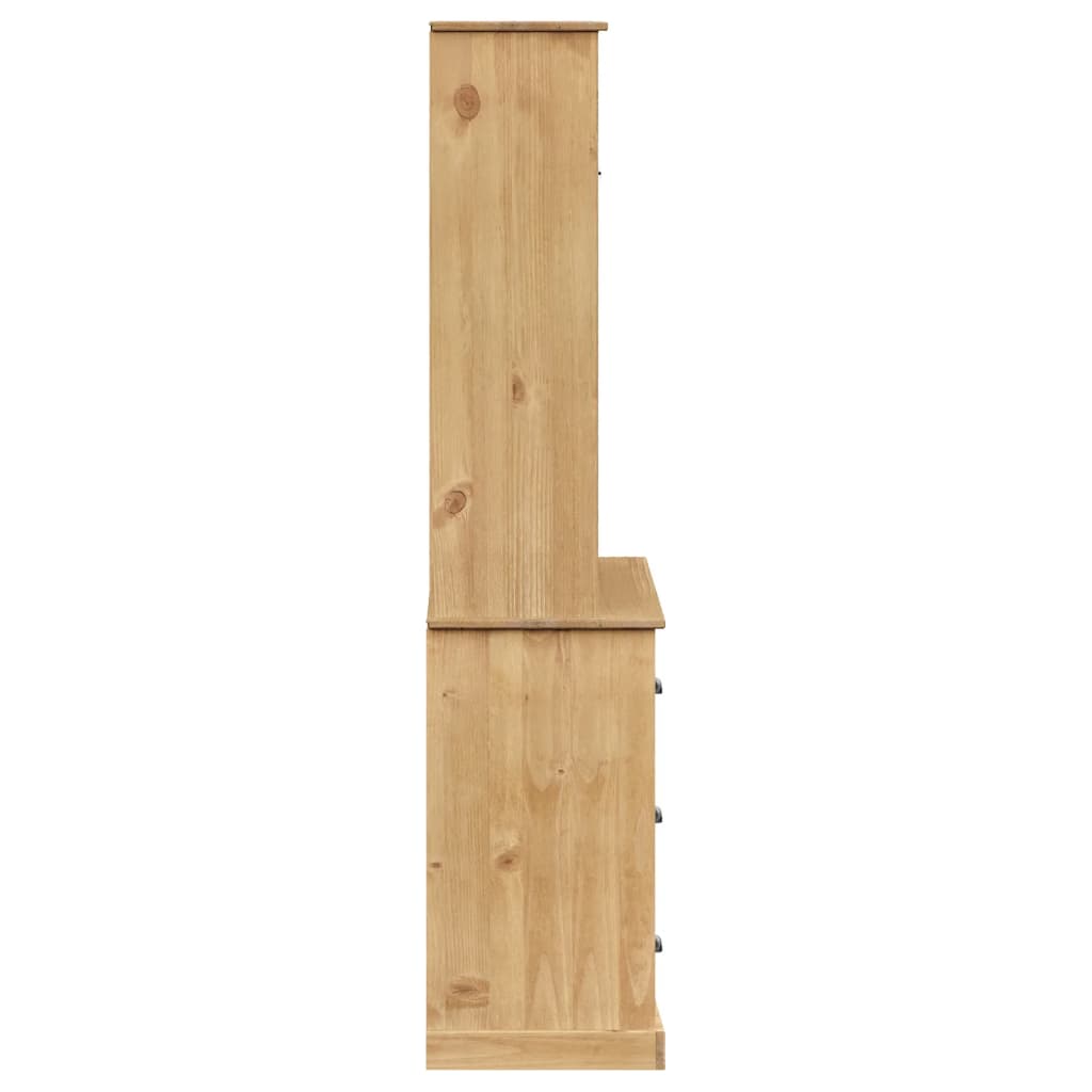 vidaXL Highboard "VIGO" 78x40x175 cm Solid Wood Pine 5