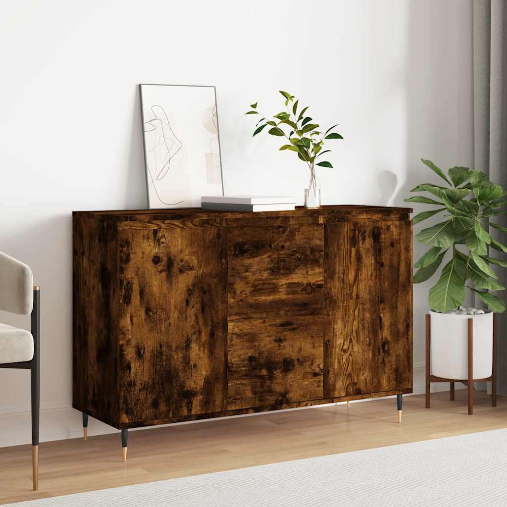 Sideboard 101,5x35x70 cm Engineered Wood Smoked oak