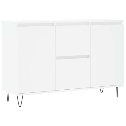 Sideboard 101,5x35x70 cm Engineered Wood White