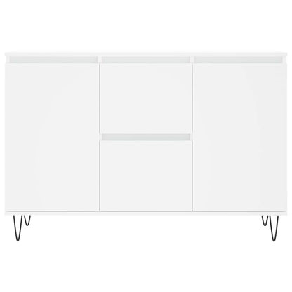 Sideboard 101,5x35x70 cm Engineered Wood White
