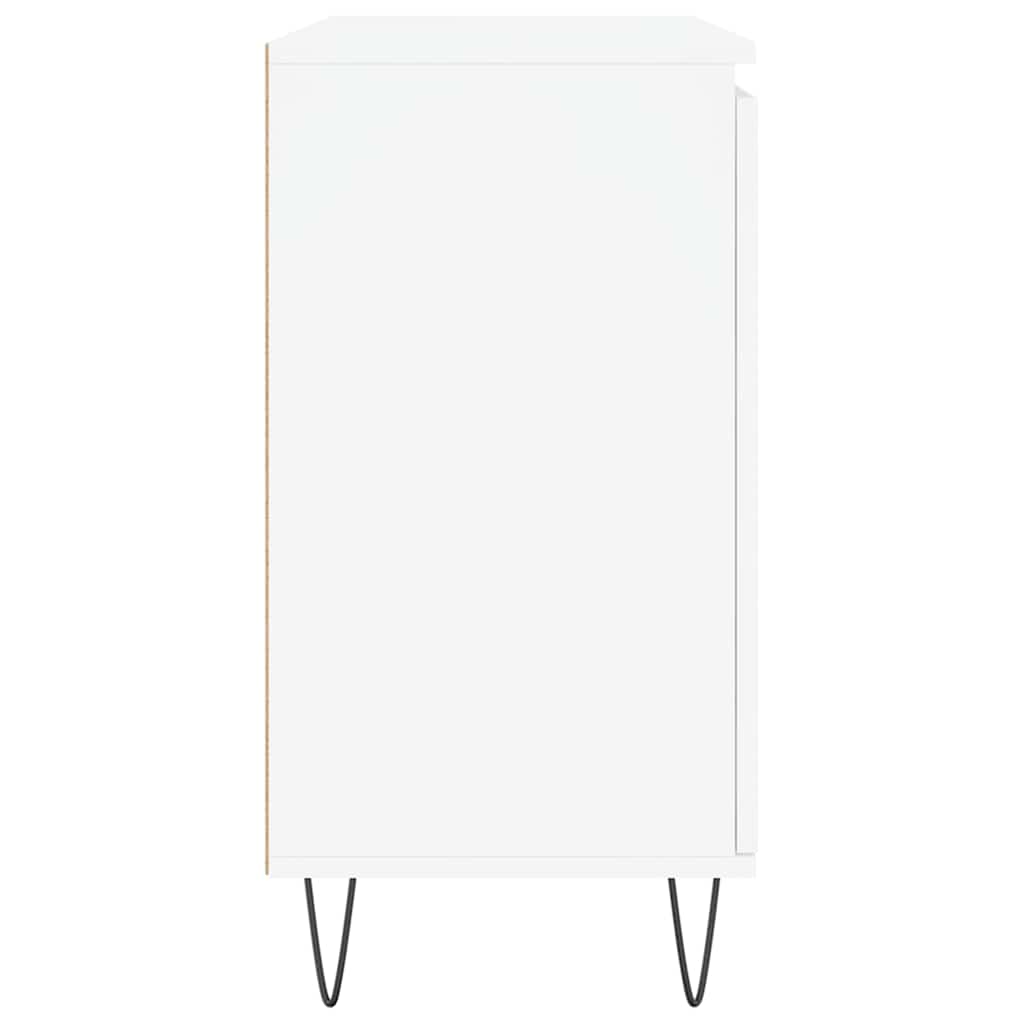 Sideboard 101,5x35x70 cm Engineered Wood White