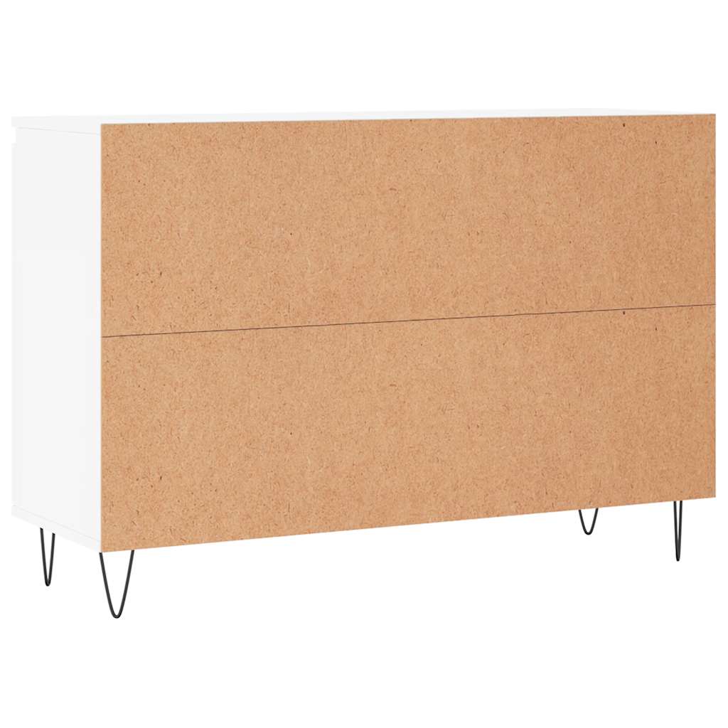 Sideboard 101,5x35x70 cm Engineered Wood White