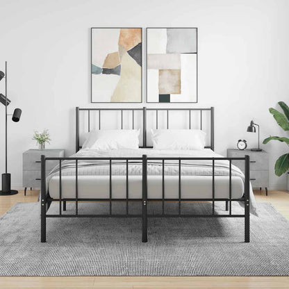 Bedside Cabinet 40x35x47,5 cm Engineered Wood Concrete grey 2