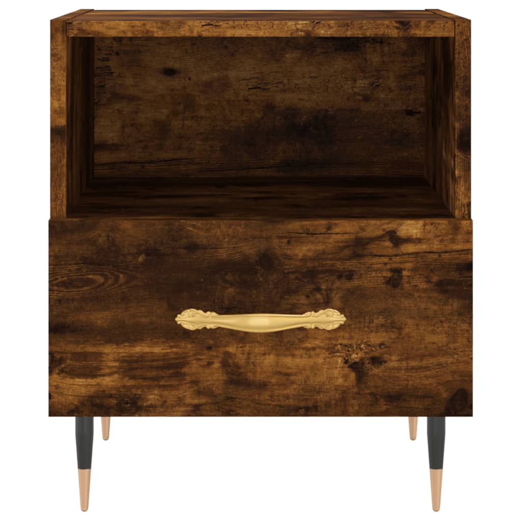 Bedside Cabinet 40x35x47,5 cm Engineered Wood Smoked oak
