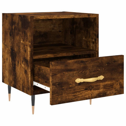 Bedside Cabinet 40x35x47,5 cm Engineered Wood Smoked oak