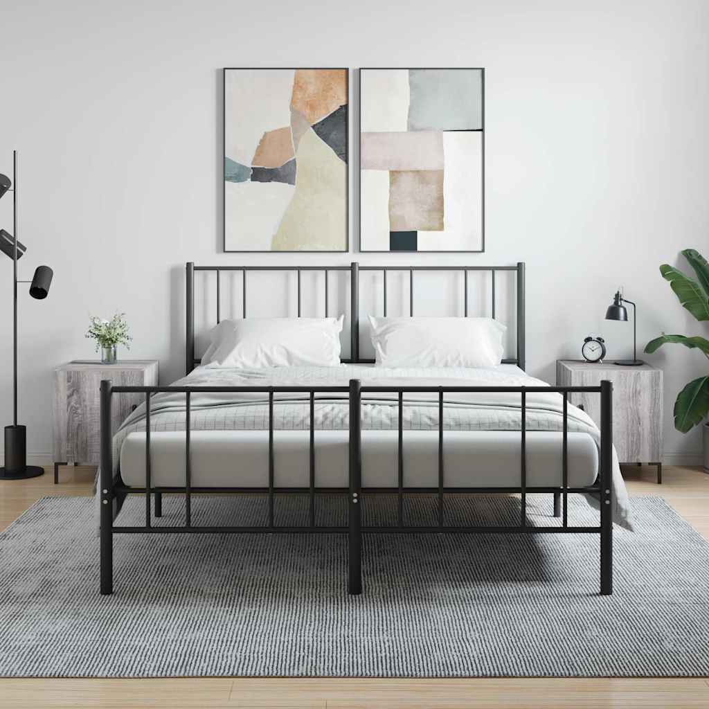 Bedside Cabinets 40x40x50 cm Engineered Wood Grey sonoma
