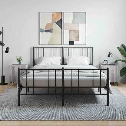 Bedside Cabinets 40x40x50 cm Engineered Wood Grey sonoma