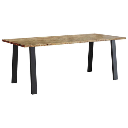 vidaXL Dining Table | Natural wood | Solid acacia wood | Large | Durable 2