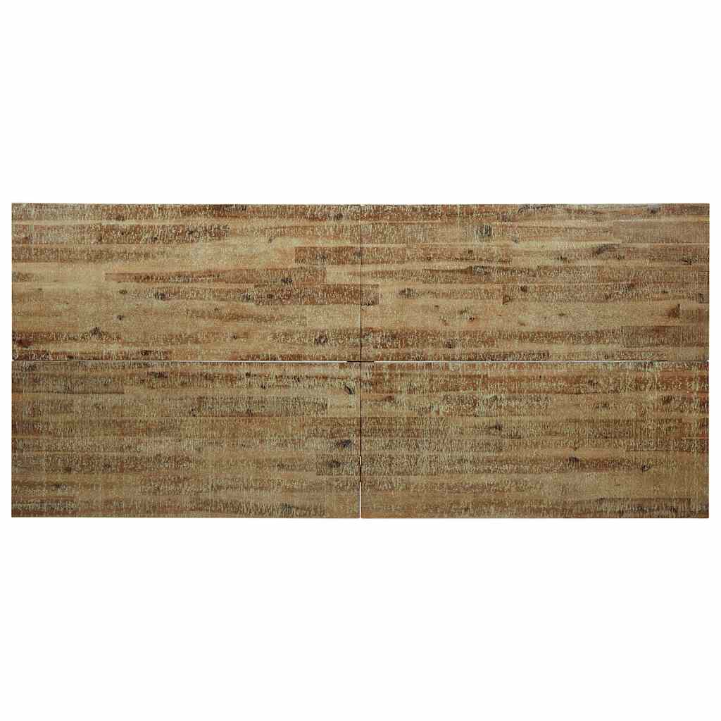 vidaXL Dining Table | Natural wood | Solid acacia wood | Large | Durable 6