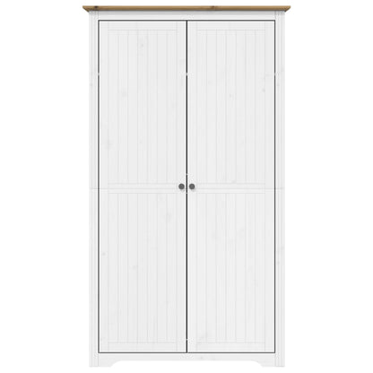 Wardrobe "BODO" 99x53,5x173 cm Solid Wood Pine Brown
