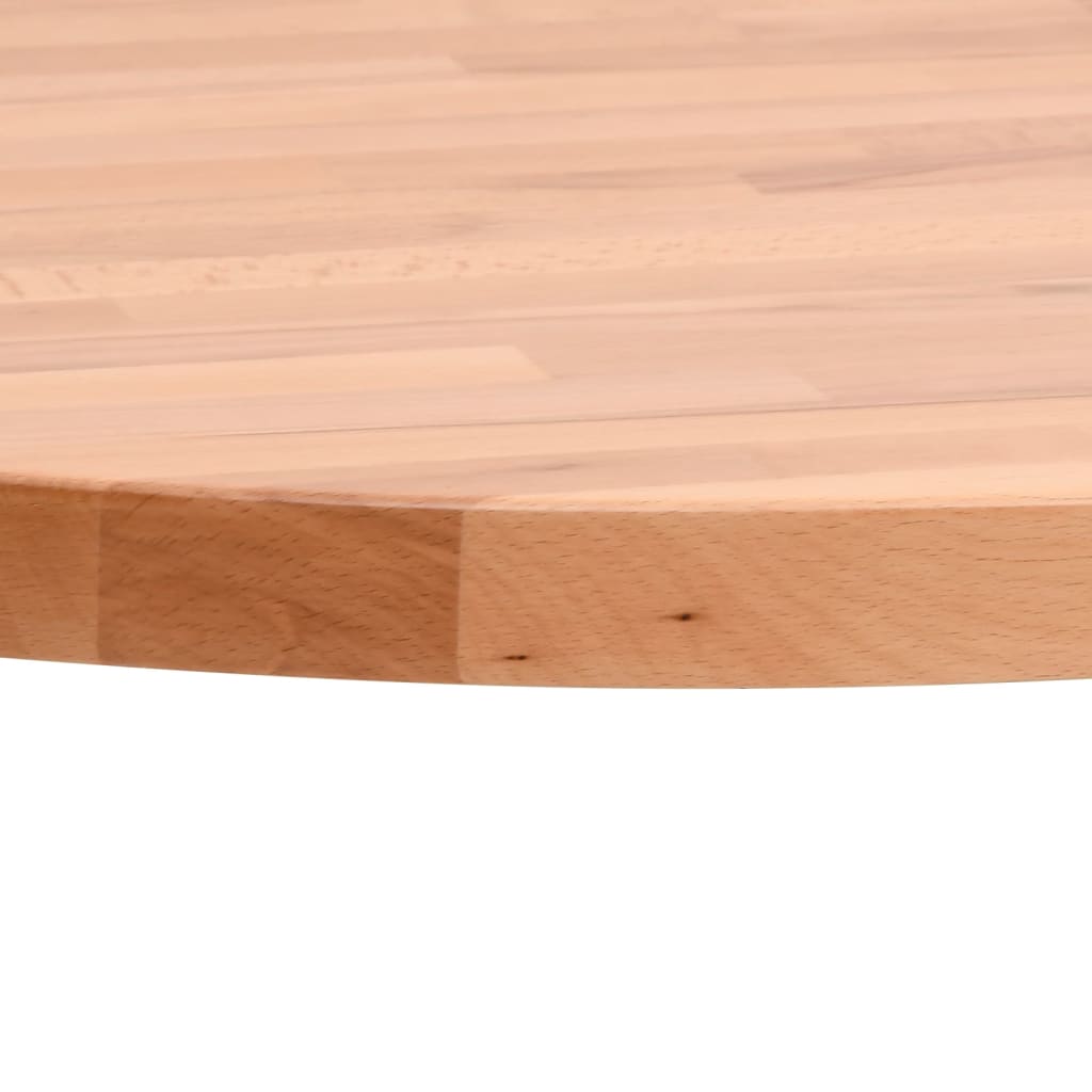 Table Top Square Solid Wood Beech Brown 60 x 60 x 4 cm – 90 x 90 x 4 cm 80 x 2.5 cm