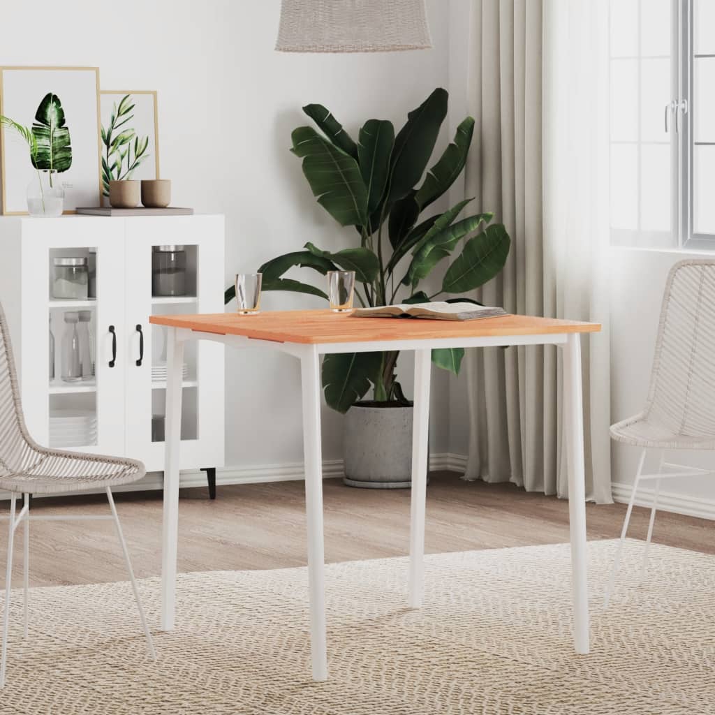 Table Top Square Solid Wood Beech Brown 60 x 60 x 4 cm – 90 x 90 x 4 cm 70 x 70 x 1.5 cm