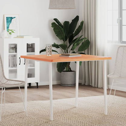 Table Top Square Solid Wood Beech Brown 60 x 60 x 4 cm – 90 x 90 x 4 cm 80 x 80 x 2.5 cm