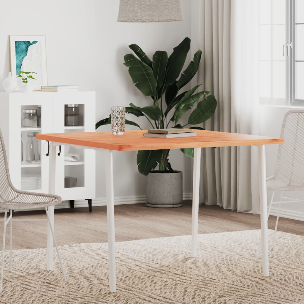 Table Top Square Solid Wood Beech Brown 60 x 60 x 4 cm – 90 x 90 x 4 cm 90 x 90 x 2.5 cm