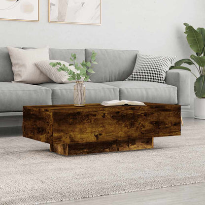 Coffee Table 100x49,5x31 cm Engineered Wood Smoked oak