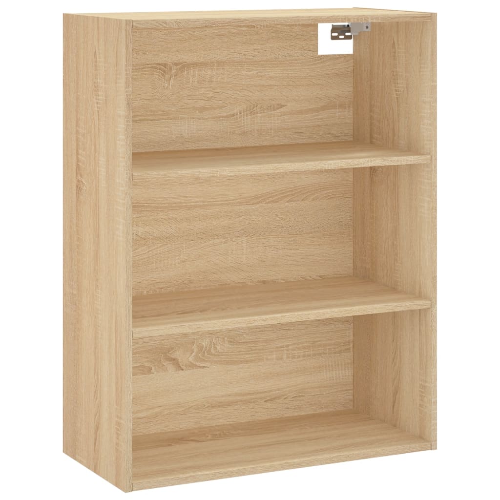 Highboard 69.5x34x180 cm Engineered Wood 2 Doors Sonoma oak