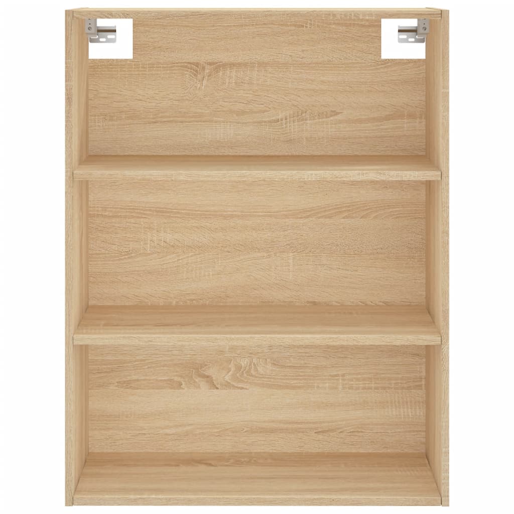 Highboard 69.5x34x180 cm Engineered Wood 2 Doors Sonoma oak