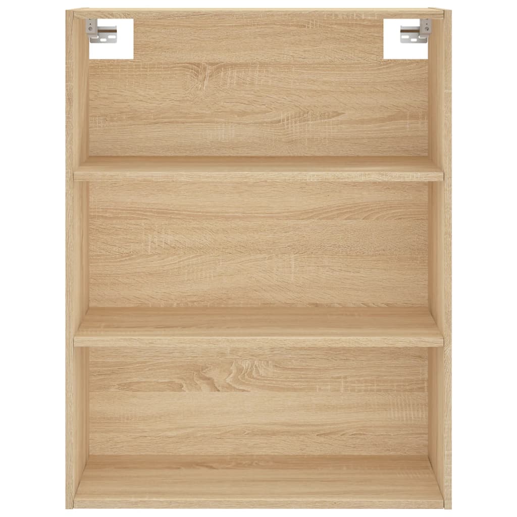 Highboard 69.5x34x180 cm Engineered Wood 2 Doors Sonoma oak
