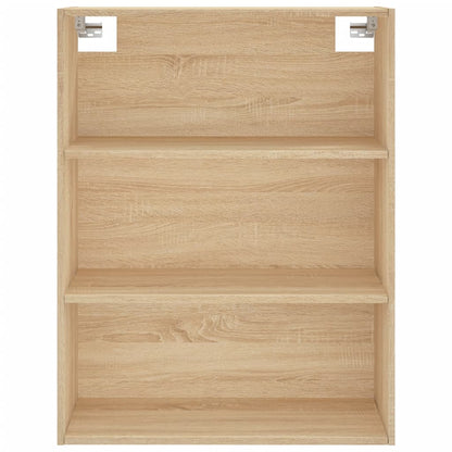 Highboard 69.5x34x180 cm Engineered Wood 3 Drawers Sonoma oak
