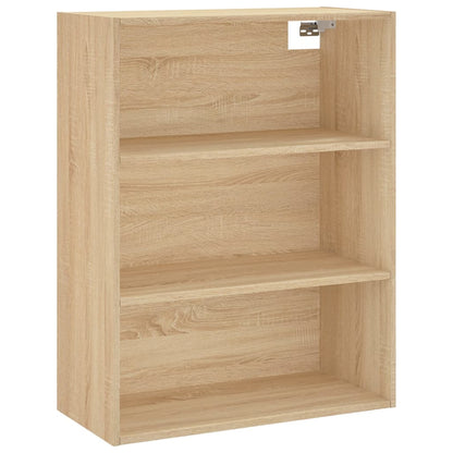 vidaXL Highboard Sonoma Oak 69,5x34x180 cm Engineered Wood 4