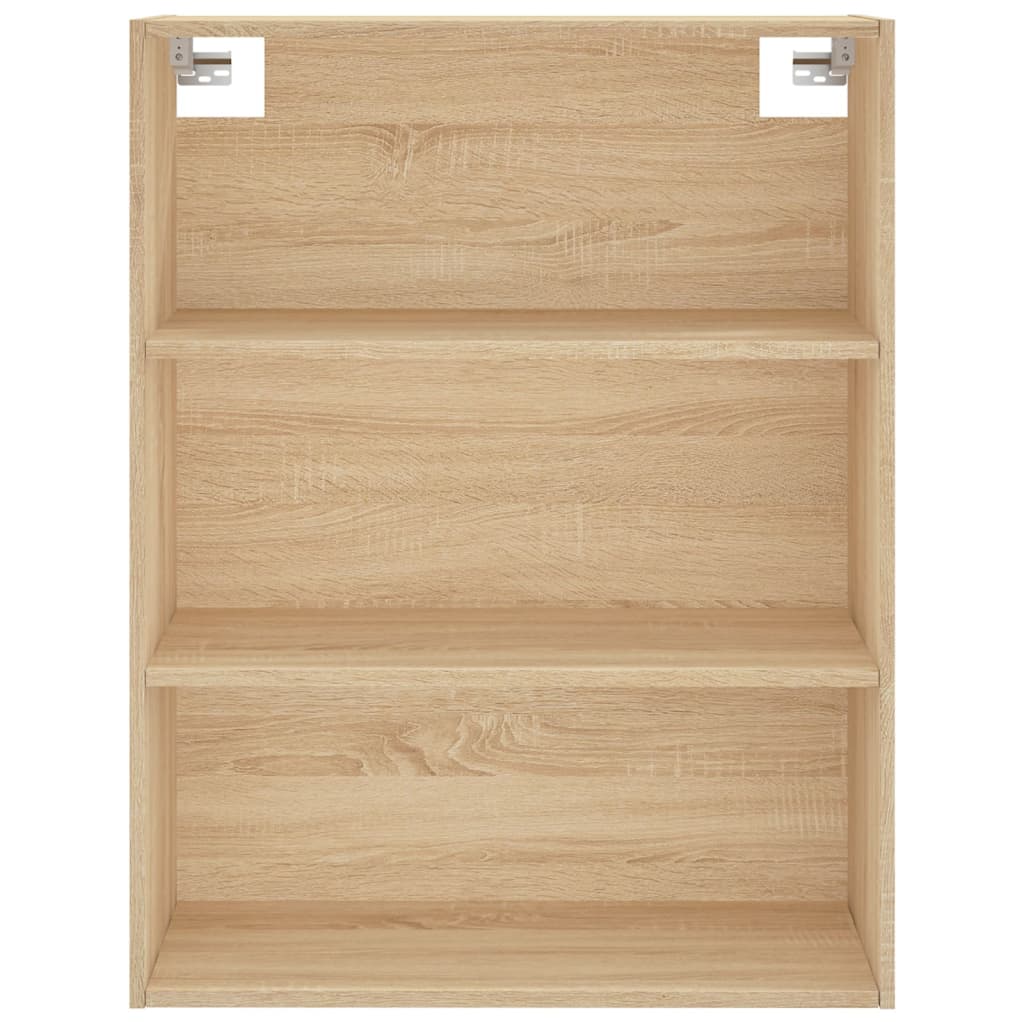 Highboard 69.5x34x180 cm Engineered Wood 1 Door 3 Drawers Sonoma oak