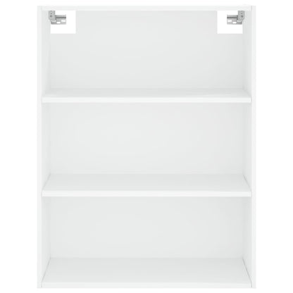 Highboard 69.5x34x180 cm Engineered Wood 1 Glass Door 3 Drawers White