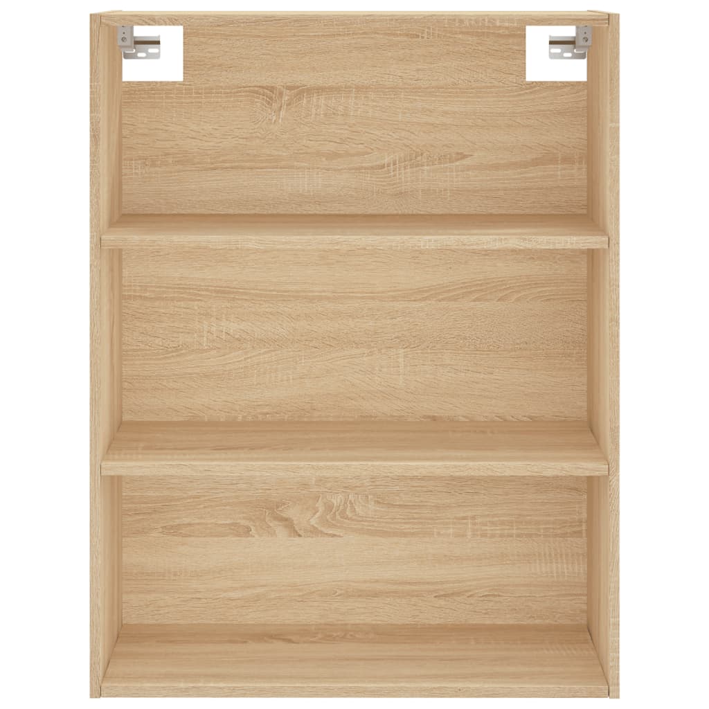 Highboard 69.5x34x180 cm Engineered Wood 2 Wood Doors Sonoma oak
