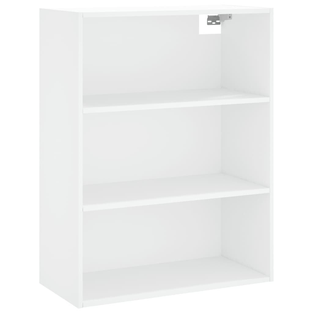Highboard 69.5x34x180 cm Engineered Wood 2 Wood Doors White