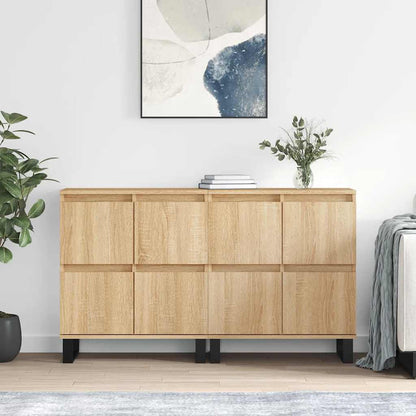 Sideboards Engineered Wood 2 pcs Sonoma oak