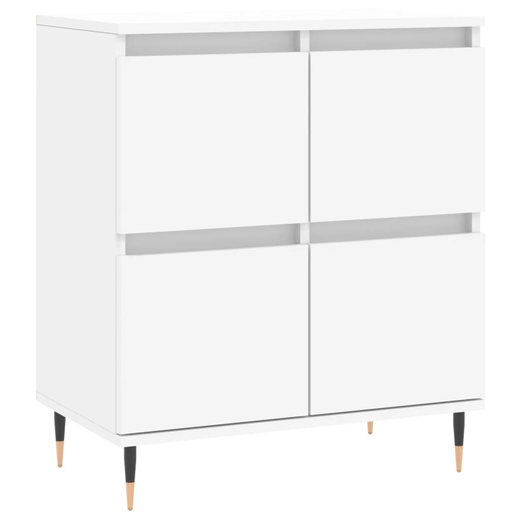 vidaXL Sideboards 3 pcs White Engineered Wood 4