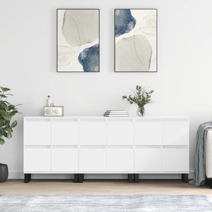 vidaXL Sideboards Engineered Wood 3 pcs