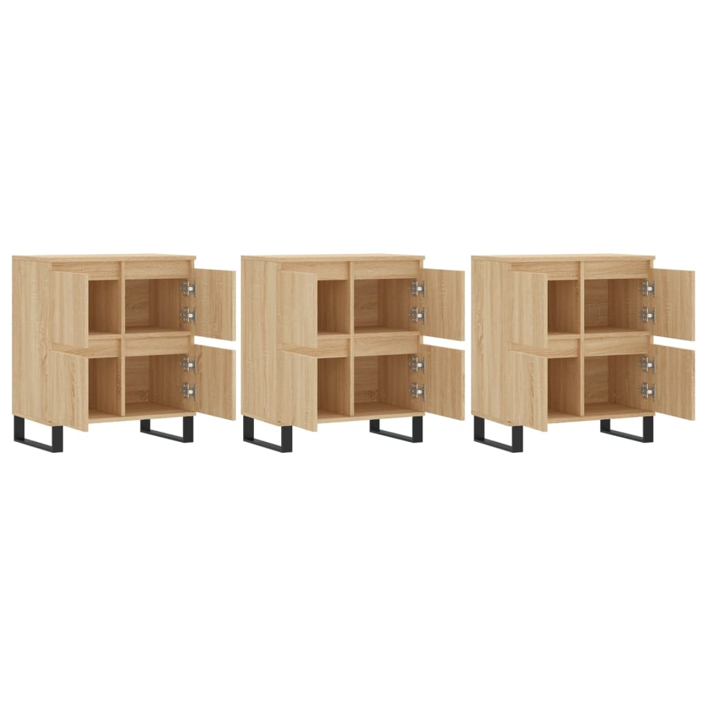 Sideboards Engineered Wood 3 Sonoma oak