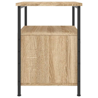 Bedside Cabinet 34x35,5x50 cm Engineered Wood Sonoma oak 1