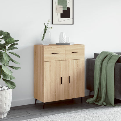 Sideboard 69,5x34x90 cm Engineered Wood Sonoma oak