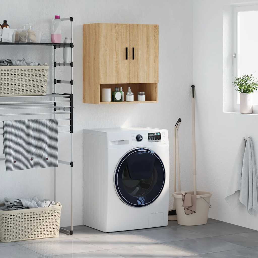 Wall Cabinet 60x31x70 cm Engineered Wood Sonoma oak