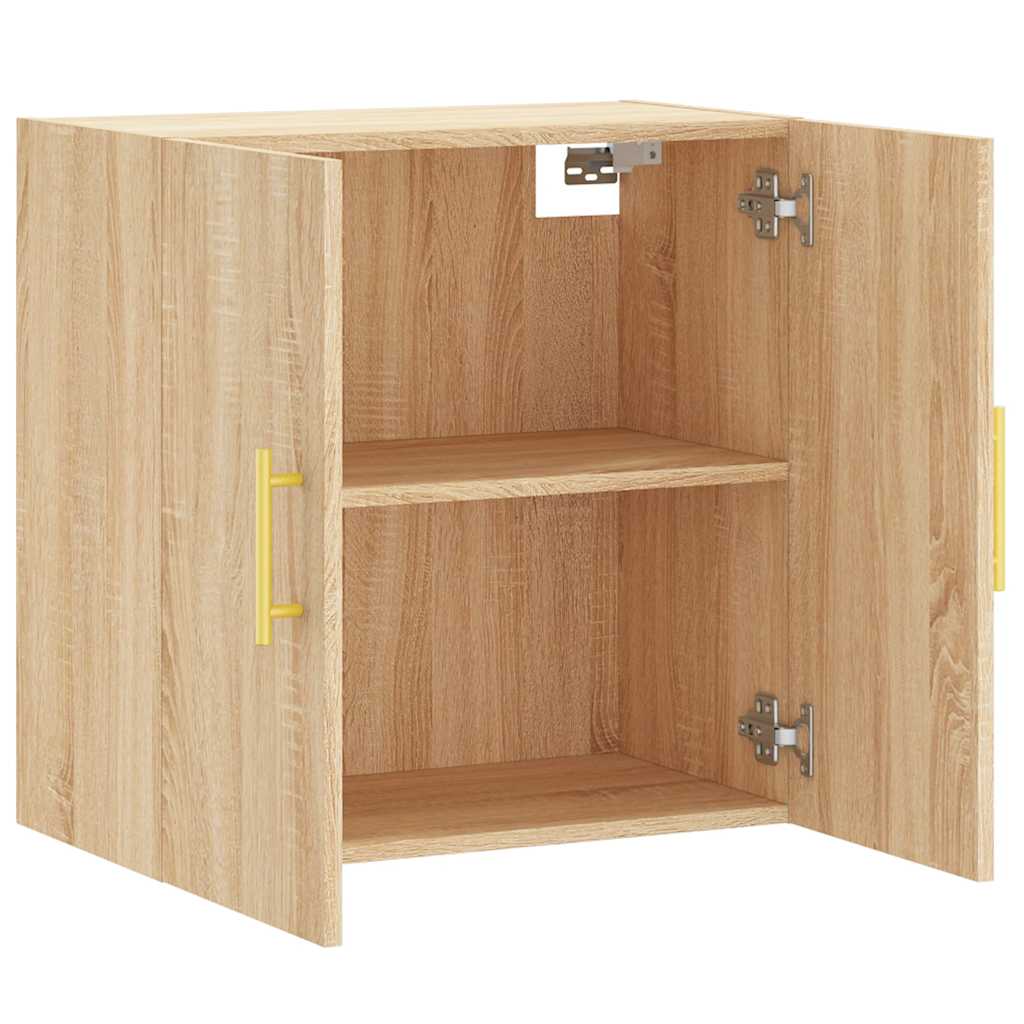 Wall Cabinet 60x31x60 cm Engineered Wood Sonoma oak