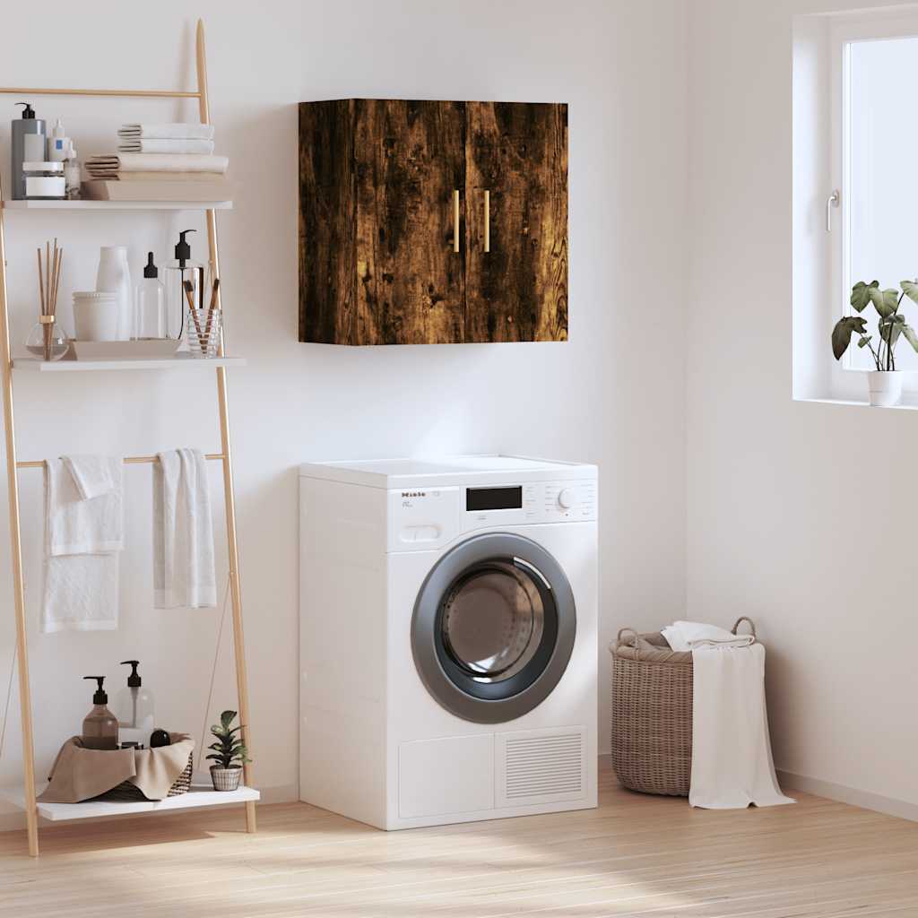 Wall Cabinet 60x31x60 cm Engineered Wood Smoked oak