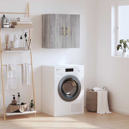 Wall Cabinet 60x31x60 cm Engineered Wood Grey sonoma