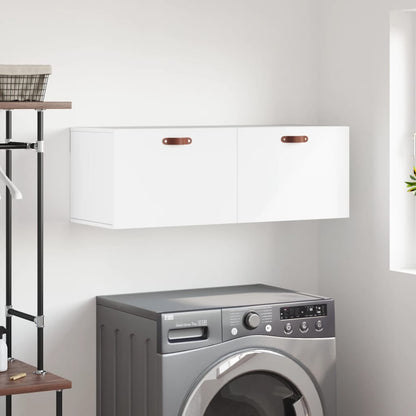 Wall Cabinet 60x36,5x35 cm Engineered Wood White