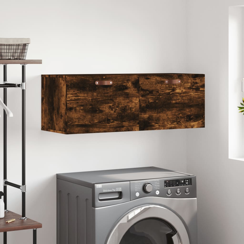 Wall Cabinet 60x36,5x35 cm Engineered Wood Smoked oak