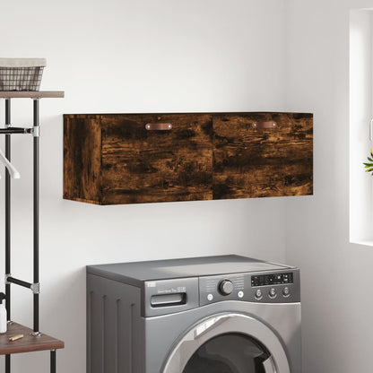 Wall Cabinet 60x36,5x35 cm Engineered Wood Smoked oak