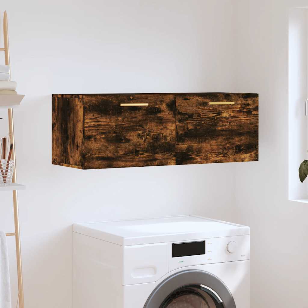 Wall Cabinet 100x36.5x35 cm Engineered Wood Smoked oak