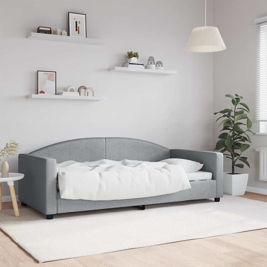 vidaXL Day Bed 90x190 cm Fabric