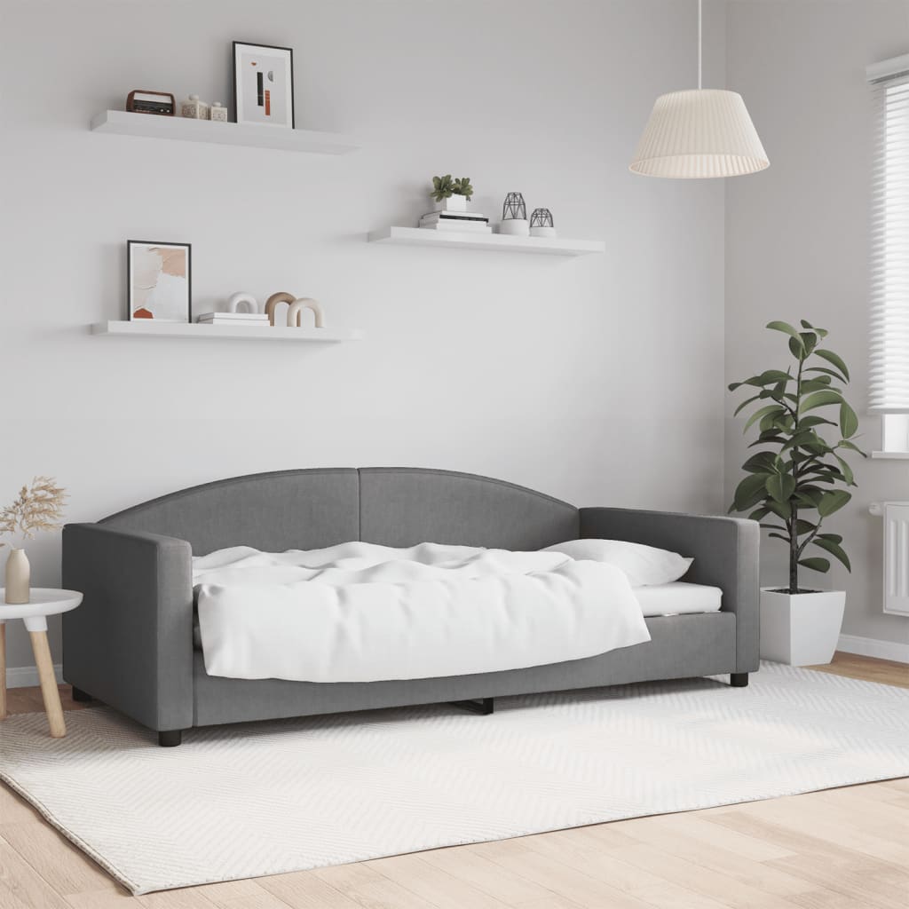 vidaXL Day Bed 90x190 cm Fabric