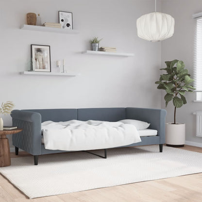vidaXL Day Bed 90x190 cm Velvet