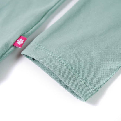 Kids' T-shirt with Long Sleeves 92 Mint 116 (5-6y)