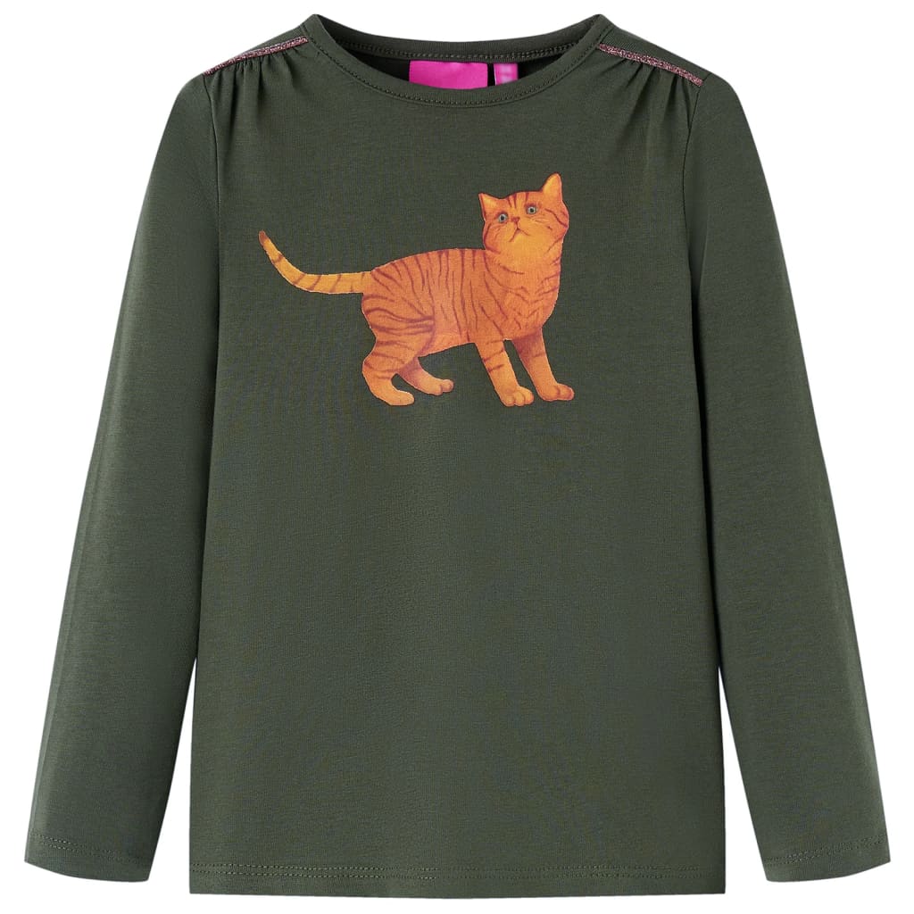 Kids' T-shirt with Long Sleeves 92 104 (3-4y)