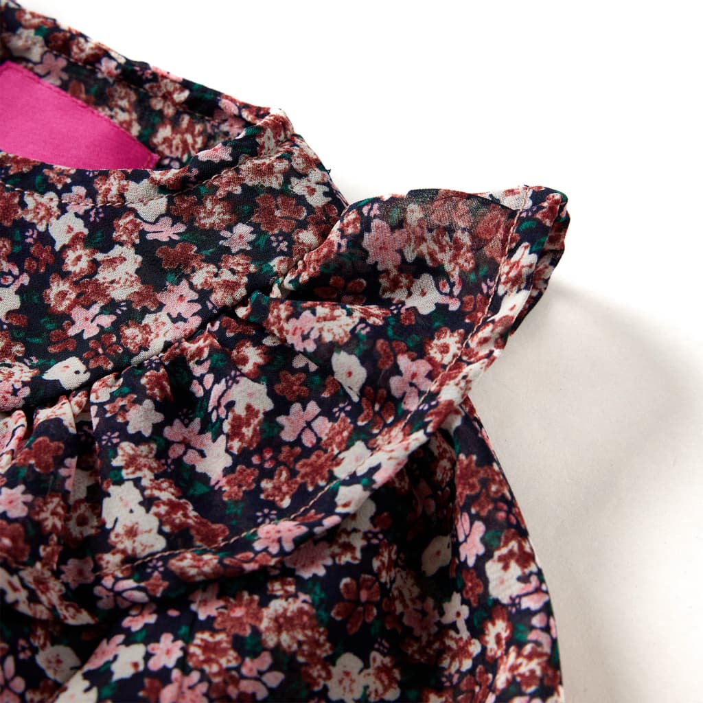 Kids' Shirt with Long Sleeves Dark Pink 92 104 (3-4y)