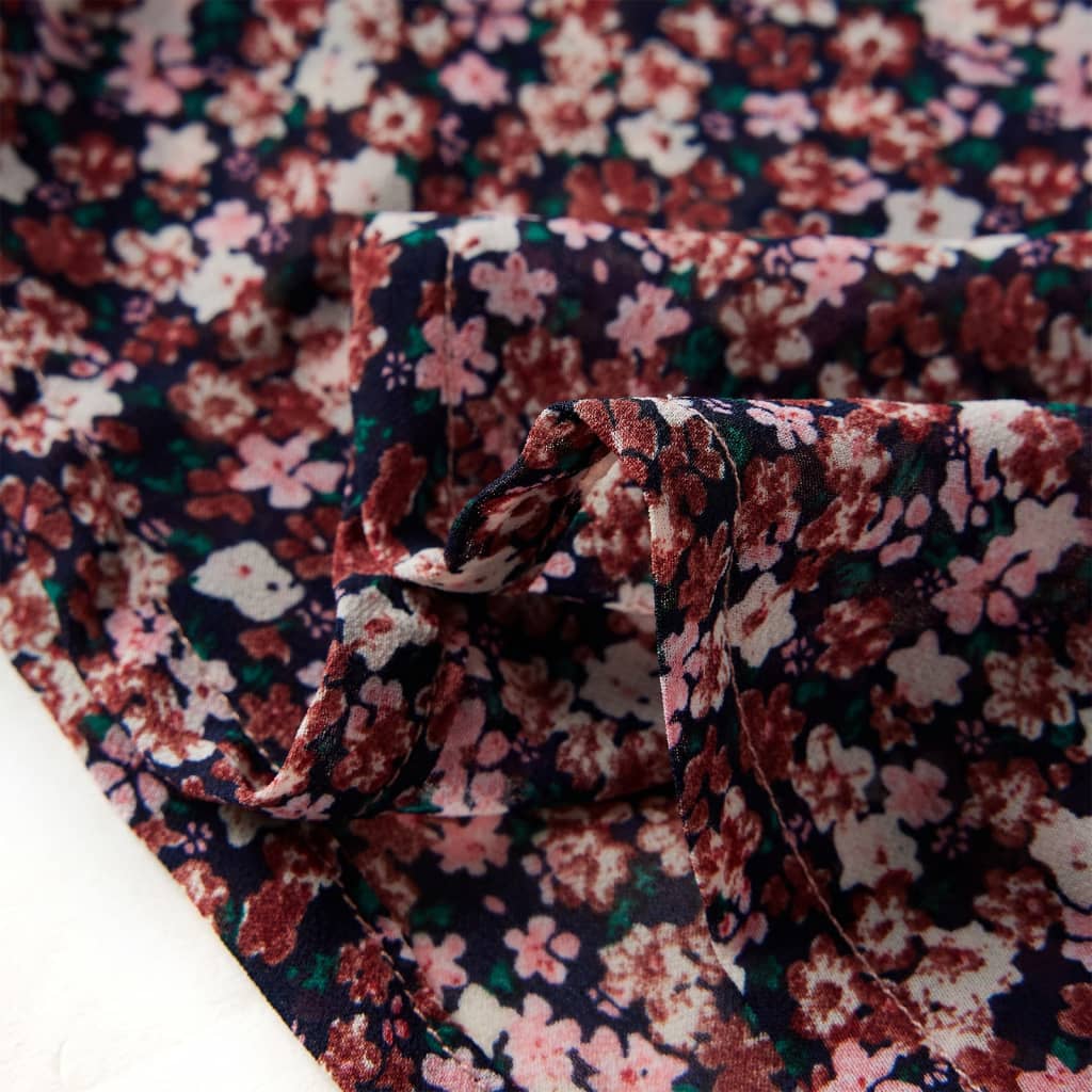 Kids' Shirt with Long Sleeves Dark Pink 92 104 (3-4y)