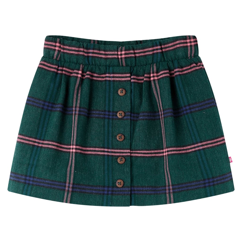 Kids' Skirt Dark Green 92 92 (1.5-2y)